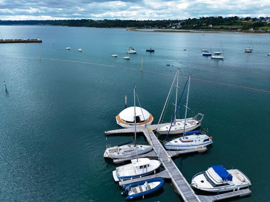 Anthenea Suite Hoteliere Flottante Perros-Guirec Exteriör bild